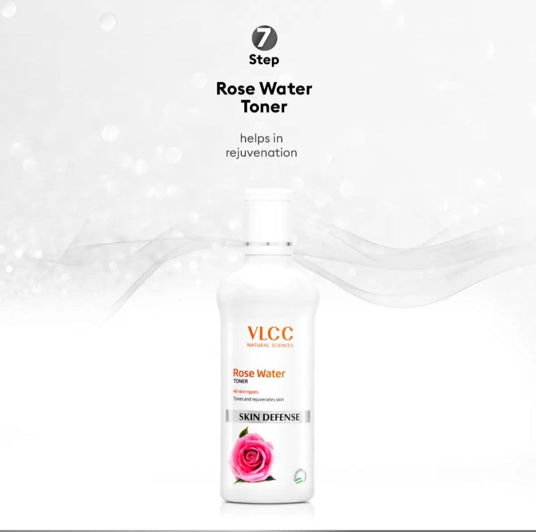 Facial Kit- VLCC Diamond Facial Kit (300gm) with FREE Rose Water Toner (100ml)