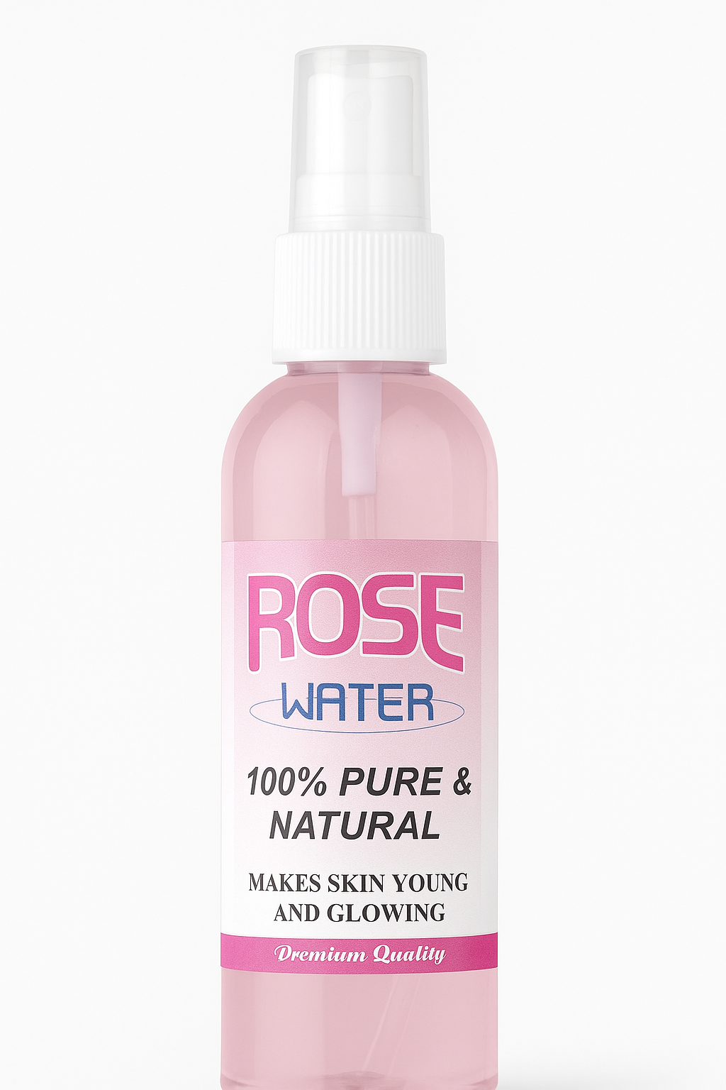 Rose Water- 100% Pure & Natural Premium Quality Rose Water which makes Skin Young & Glowing - 100ml