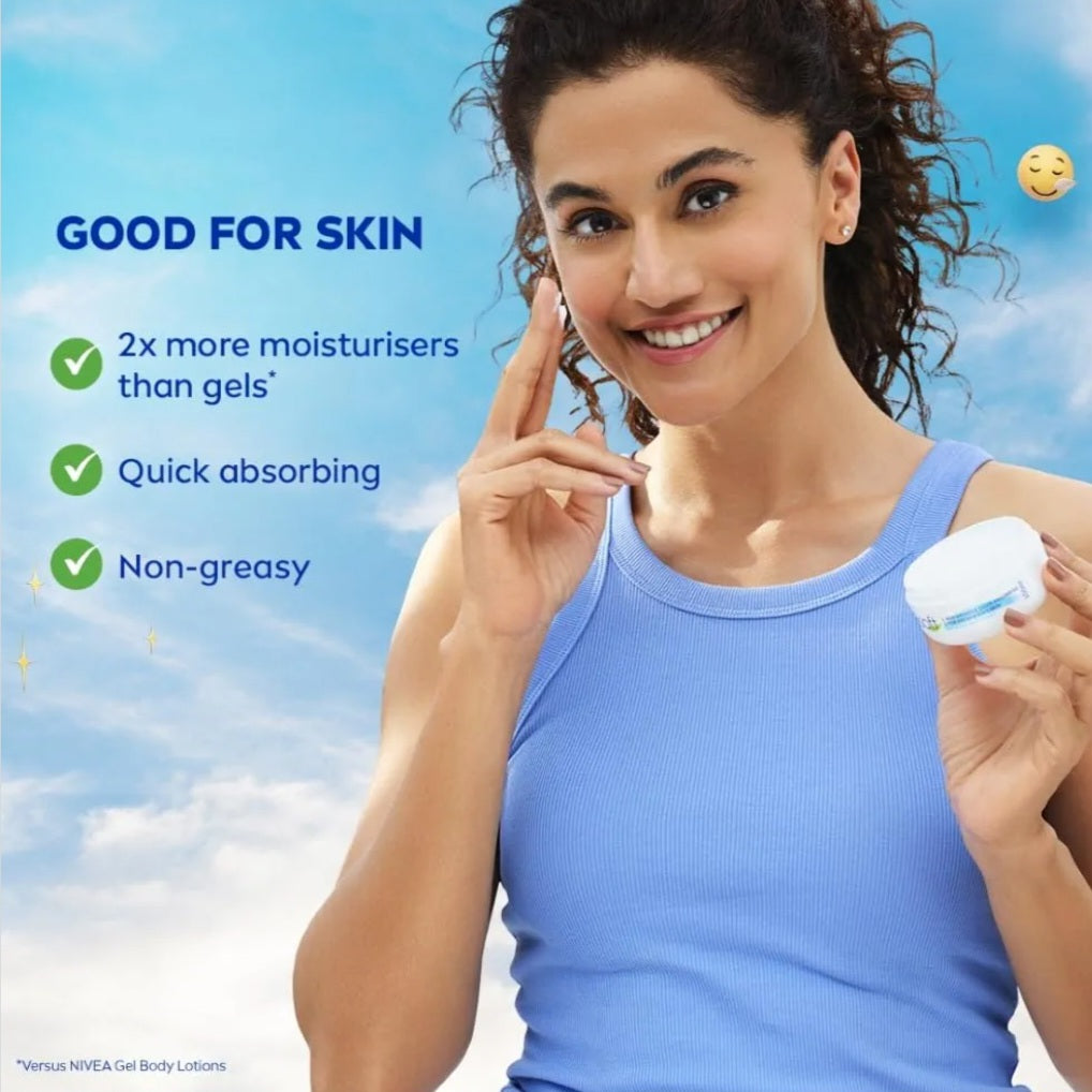 Lotions & Moisturizers- NIVEA Soft Light Moisturizing Cream for Face, Body and Hands. Quick absorbing formula enriched with Jojoba Oil & Vitamin-E 25ml