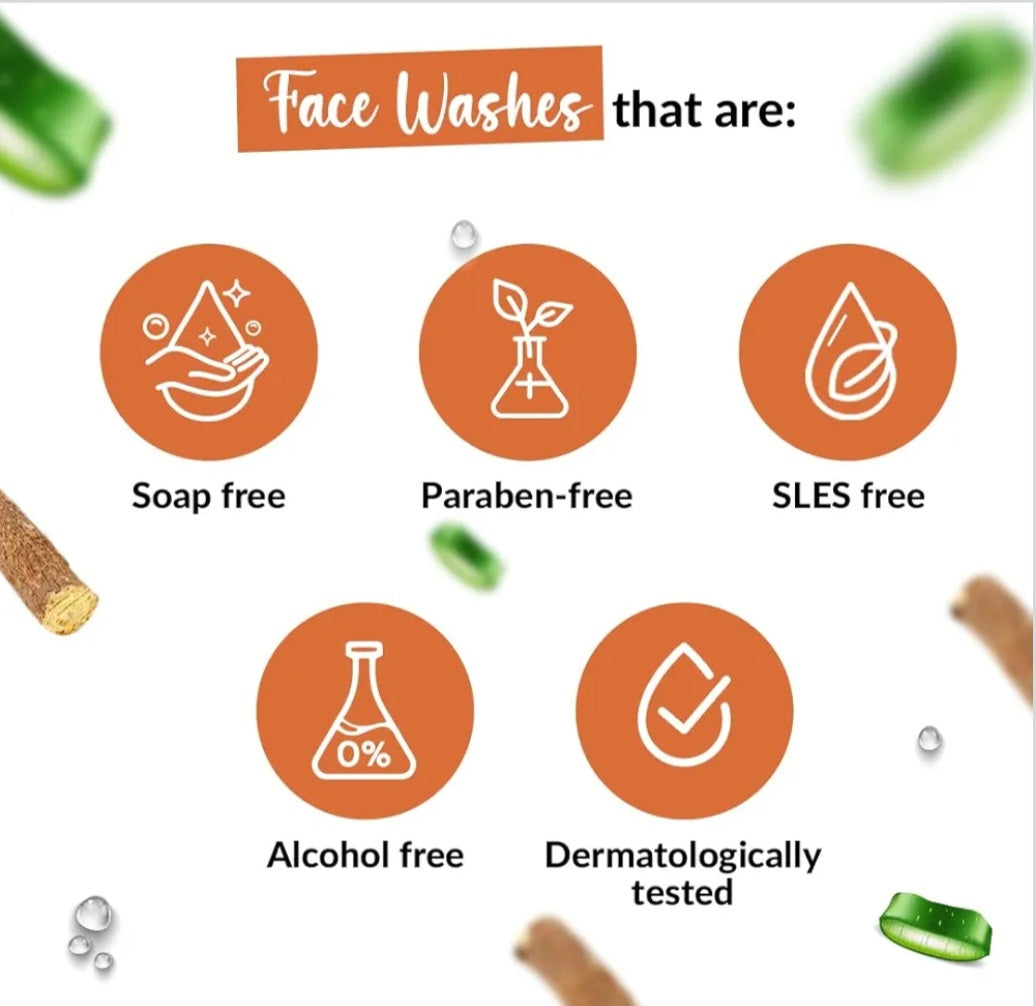 Face Wash- Medimix Ayurvedic Anti-Tan Face Wash with Aloe Vera and Tanaka for TAN Protection 100ml