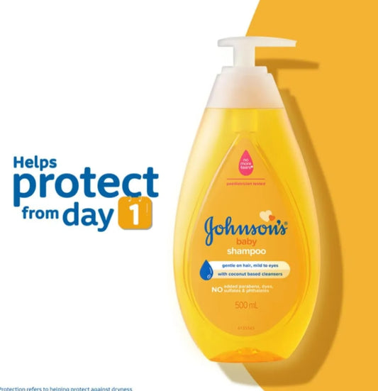 Baby Care Products- Johnson's Baby Shampoo with Coconut Based Cleansers which is Gentle on Hair and Mild to Eyes - 100ml