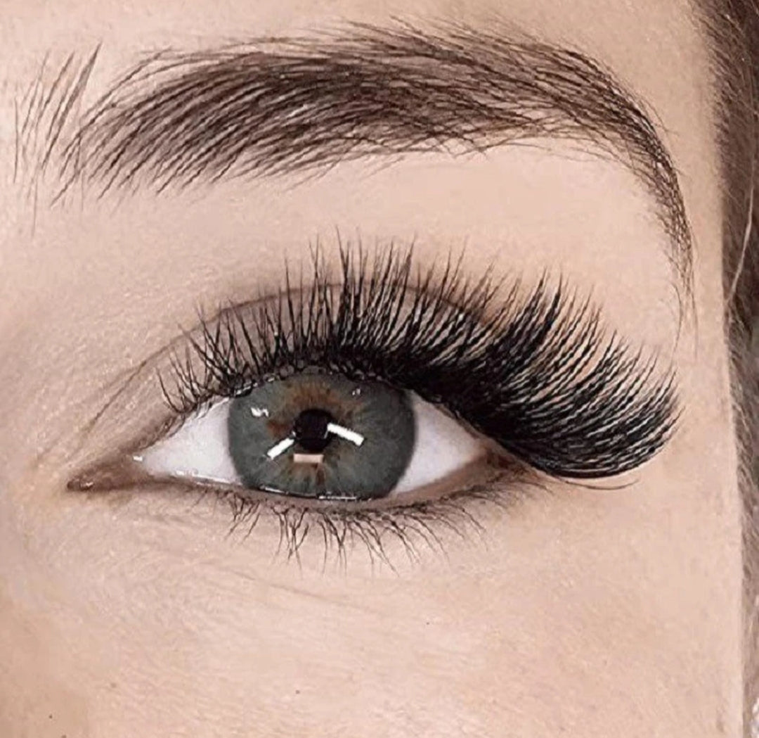 Makeup False Eyelashes- Red Cherry 7D False Eyelashes - 1 Pair