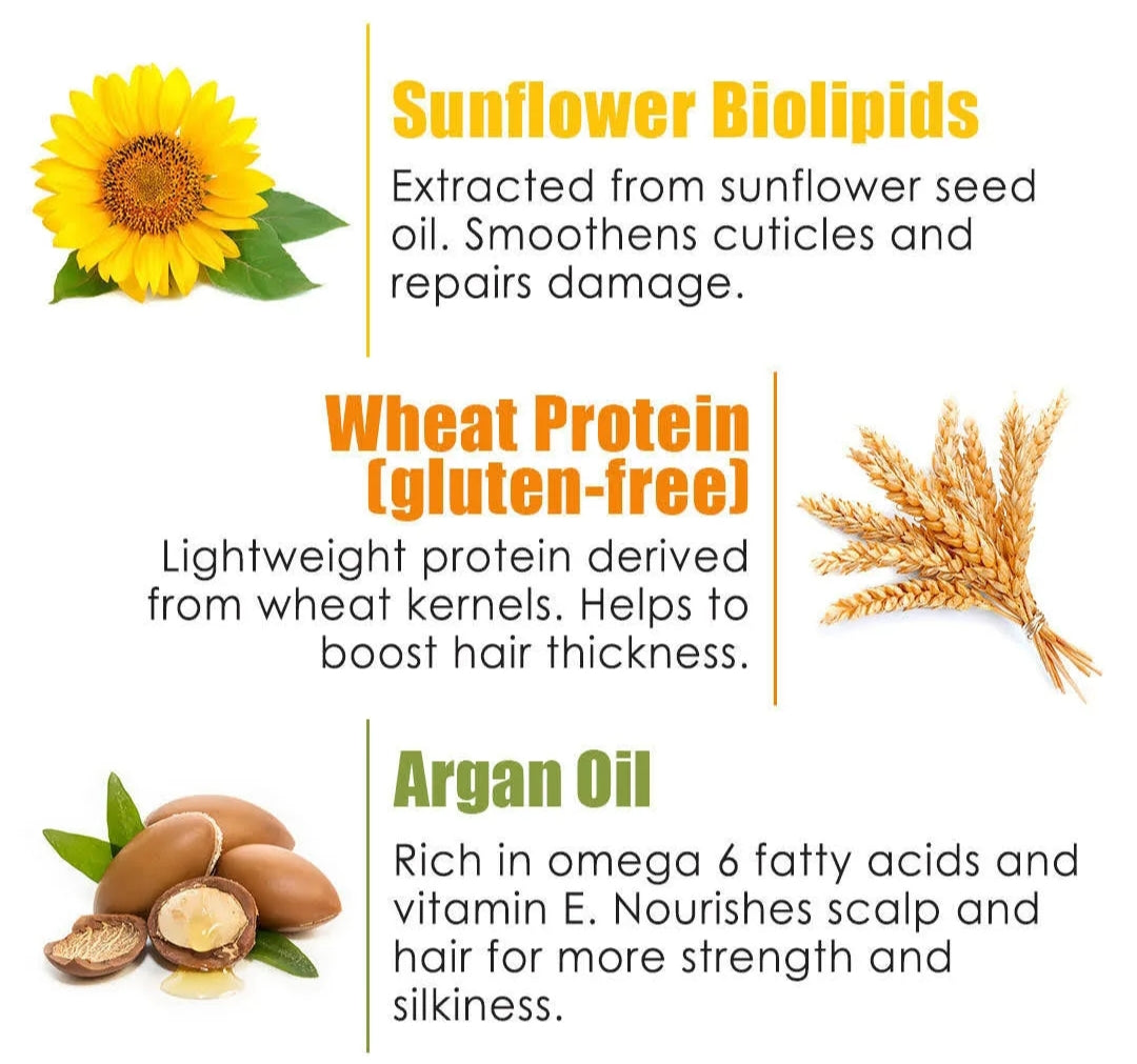 Hair Mask- WOW Sunflower Biolipids & Argan Oil Hair Mask for Dry and Damaged Hair - 200ml
