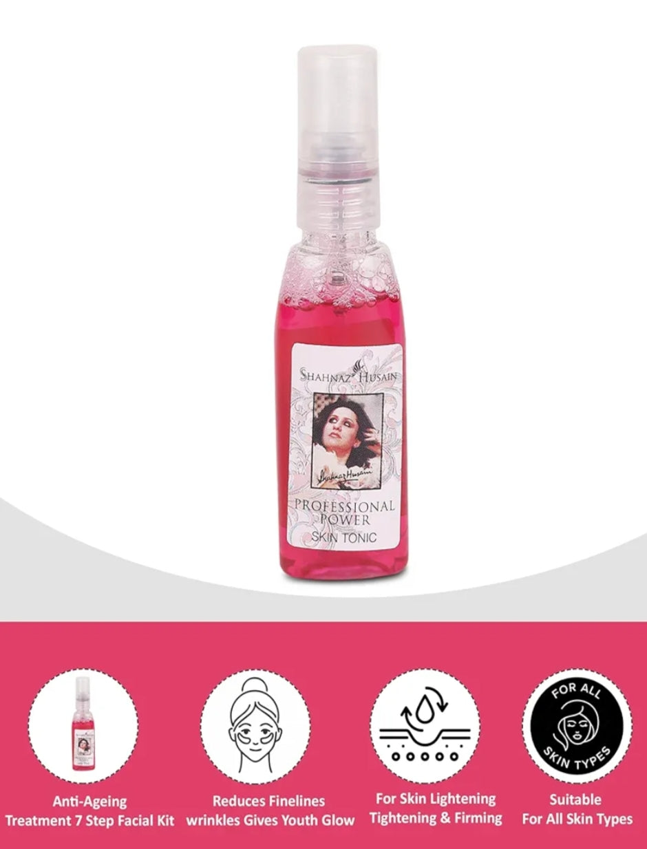 Facial Kit- Shahnaz Husain's Professional Power Anti-Ageing Treatment 7-step facial kit (48gm+15ml)