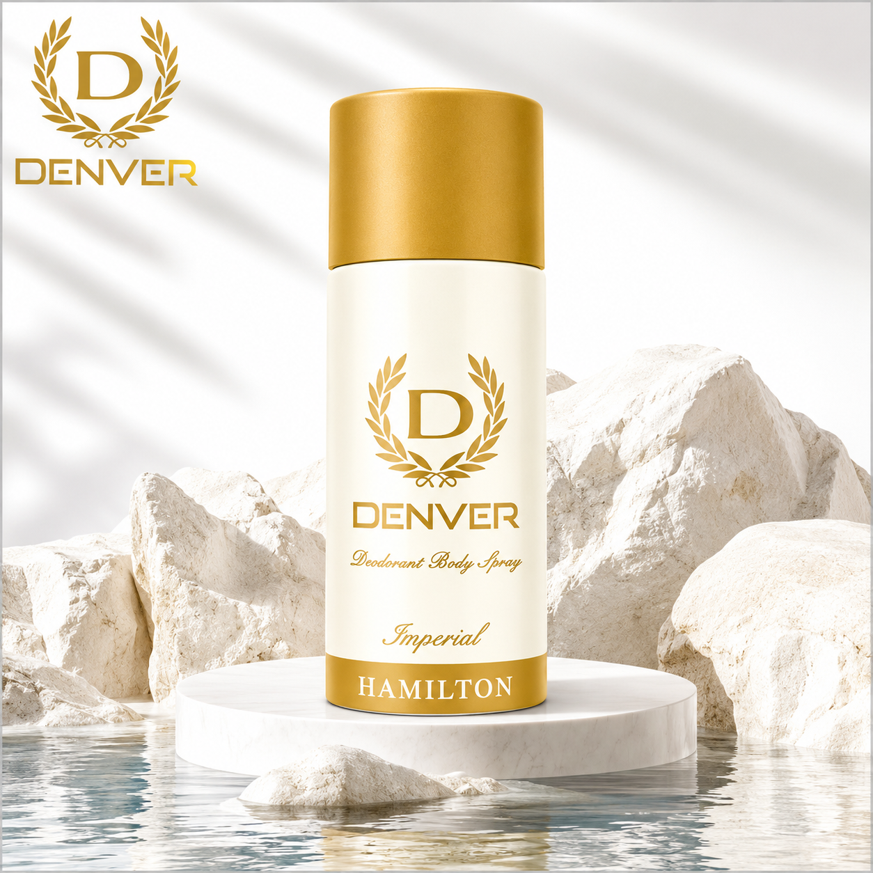 Perfumes & Deodorants- DENVER Hamilton IMPERIAL Long-Lasting Unisex Deodorant Body Spray - 150ml