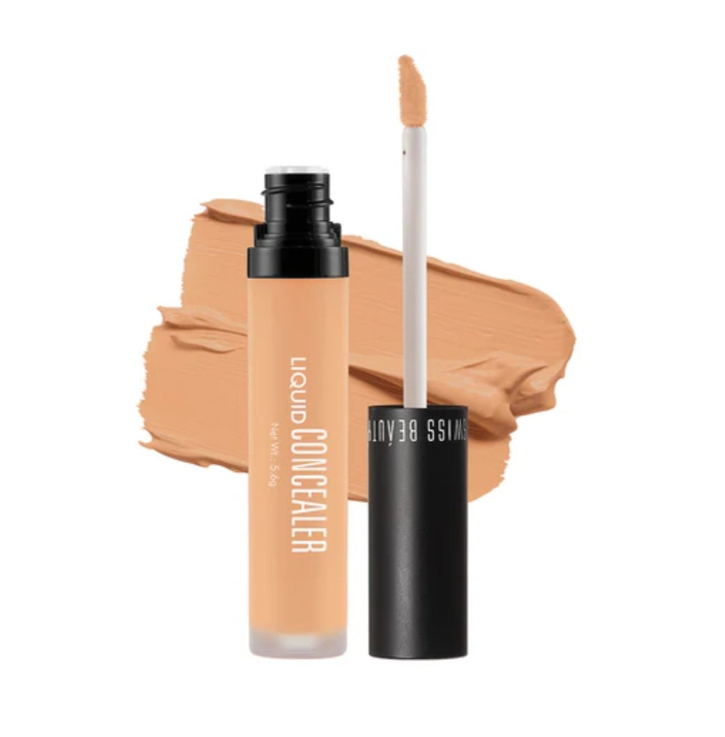 Makeup Concealer- SWISS BEAUTY Perfect Liquid Concealer 6gm (Shade-14: Warm Honey)