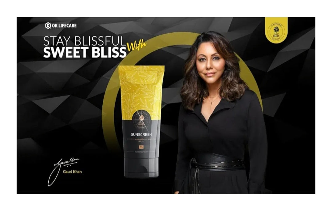 Sunscreen- Sweet Bliss Sunscreen enriched with Marshmallow and Olive extract (SPF 40+) 75 gm