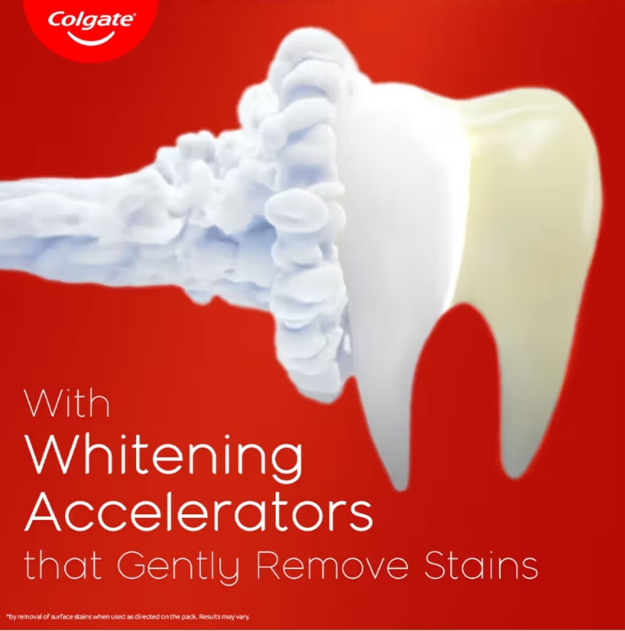 Toothpaste- COLGATE VISIBLE WHITE DAILY ENAMEL SAFE TOOTH PASTE 240 GM (200 GM+40GM Free)