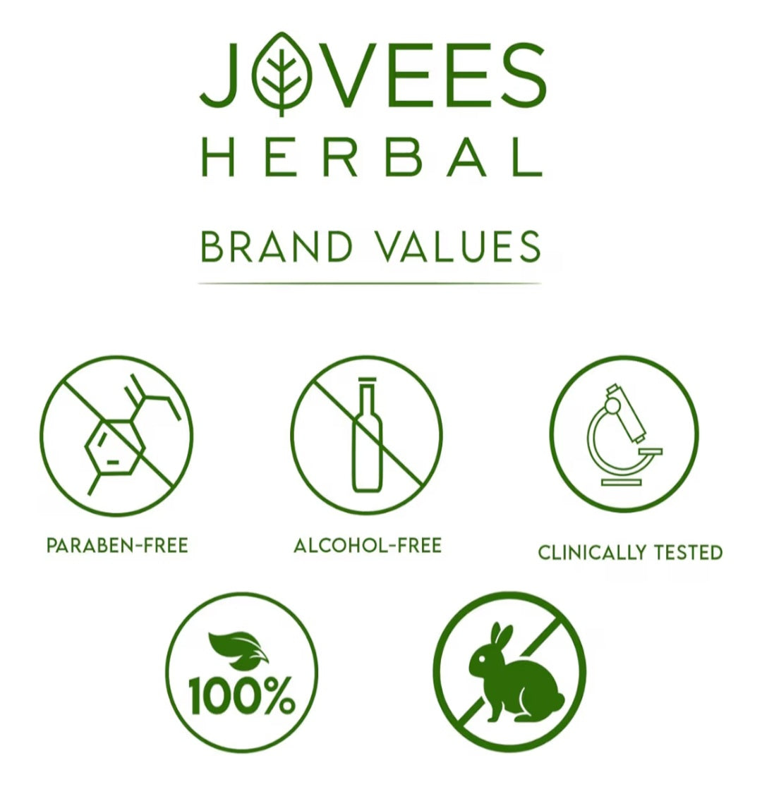 Face Wash- JOVEES Herbal's Paraben Free NEEM Face Wash for Acne & Pimple Care - 50ml