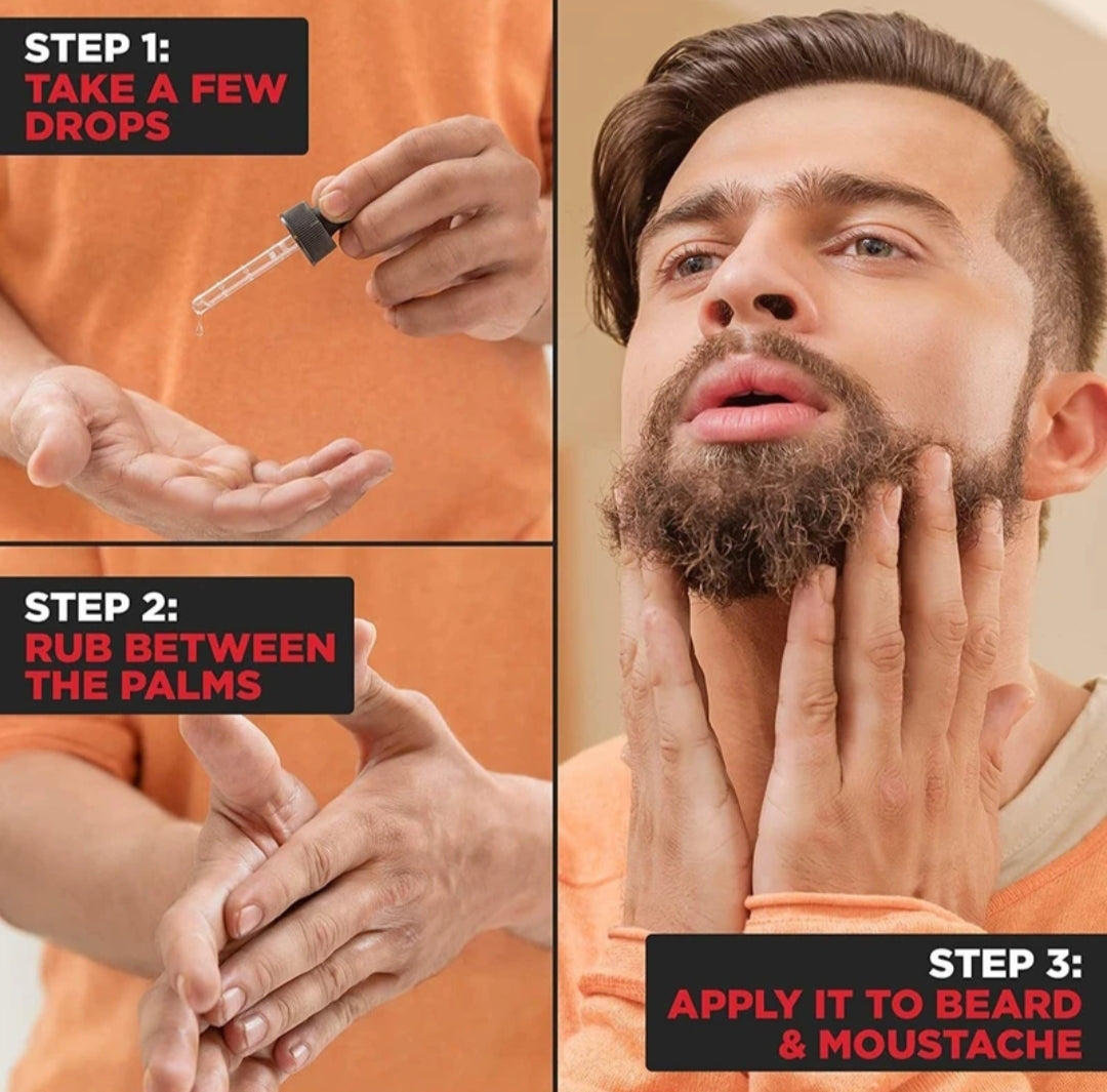 Men's Shaving, Styling and Grooming- Godrej Cinthol Non-Sticky Beard Oil enriched with Argan Oil which Nourishes, Moisturizes and gives you Shiny, Soft & Irritation-Free Beard 35ml