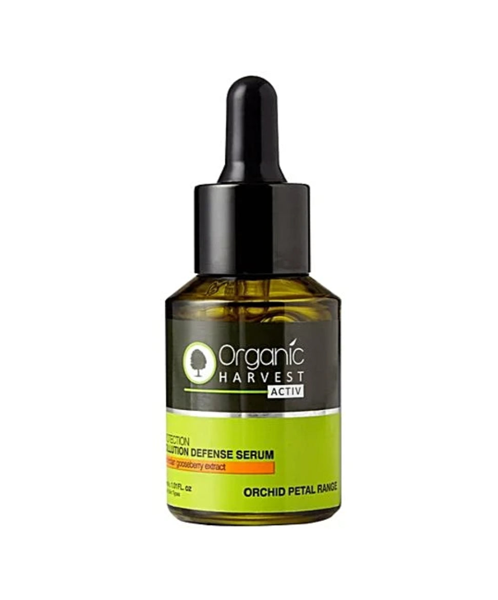 Face Serum- Organic Harvest Pollution Defence Serum with Gooseberry Extract 30ml