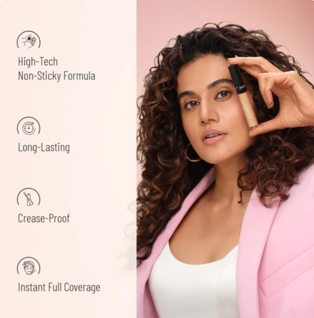 Makeup Concealer- SWISS BEAUTY Perfect Liquid Concealer 6gm (Shade-14: Warm Honey)