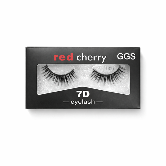 Makeup False Eyelashes- Red Cherry 7D False Eyelashes - 1 Pair