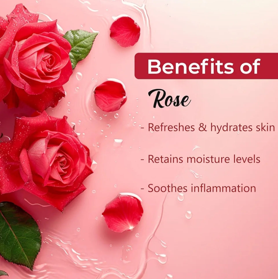 Face Toner- Good Vibes ROSE Glow Toner 120ml