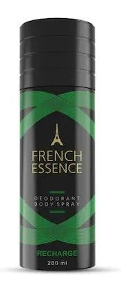 French Essence Recharge Deodorant Body Spray - For Men 150ML