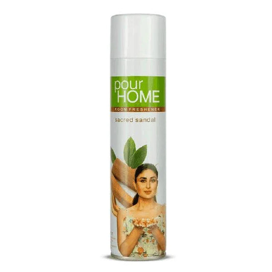 Vanesa Pour Home Room Freshener (Sacred Sandal) 220ML ( PACK OF 2 )